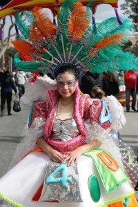 The Show Girl from French Tradition of  Moulin Rouge