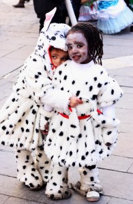 101 Dalmatians. The girls were not twins.