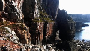 St Govan's Head in the distance