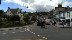 One of the main roads - it was rather empty on Saturday afternoon