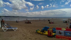 Saundersfoot is a popular tourist destination. It is twinned with Tenby, another mega popular sea resort