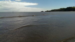 Calm seas in the afternoon