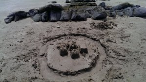 Castle in the sand