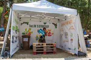 And Gayle again in 3rd strategy tent (say no to food waste)