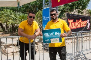 Security kept all eyes open on recycling and keeping the festival  problems free 