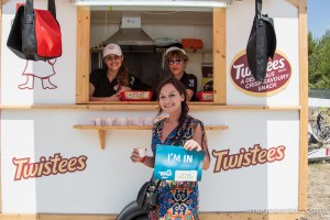 The ladies from Twisteers veren convinced their customers to join too. Great work ladies!