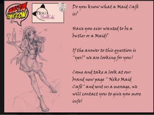 Digital Flyer with somebody`s artwork use