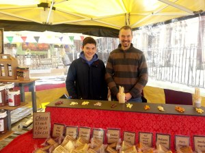 Barry and his son Tom - the best team ever.