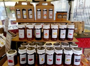 The selection is incredible. WE mean how many jams and marmalade and cheese you can take home?