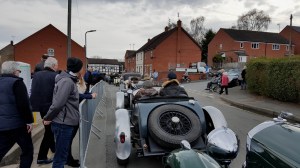Car parade in full swing!