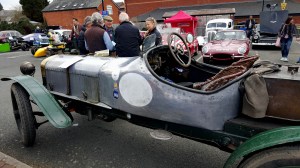 Sunbean seen from the side