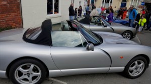 TVR seen from the side