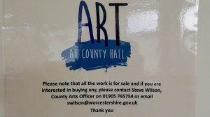 Art in County Hall ad