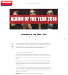 Albums Of The Year 2018 – Eudaemonia